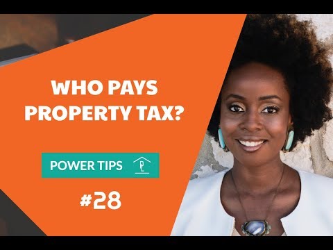 Power Tips #28: WHO PAYS PROPERTY TAX? (PT28)  #cherineanderson  #powertips