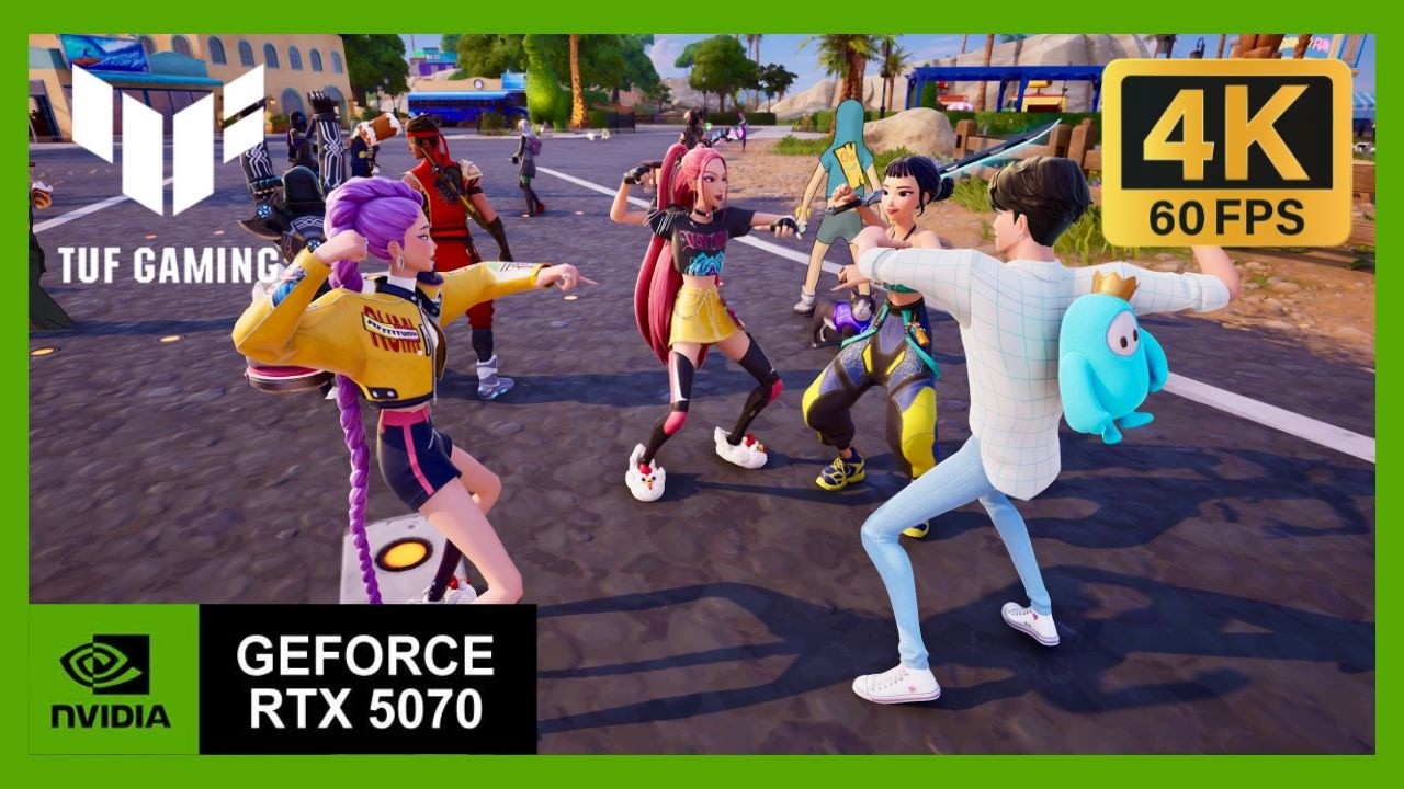 Fortnite - Jinu y las Huntrix - Battle Royale - NVIDIA DLSS 4.5 RTX 5070  MAX GRAPHICS 4K 60FPS