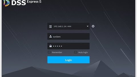 DSS Express - How to Add Dahua Device