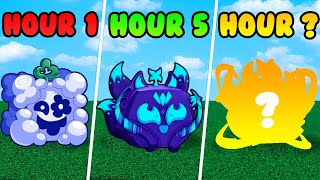 Blox Fruits Noob To Pro, But My Fruit Changes Every Hour!