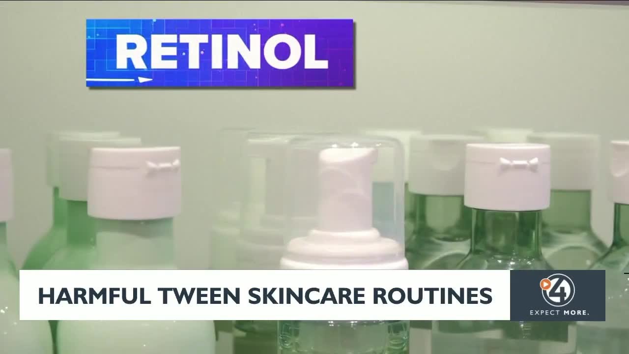 Harmful tween skincare trends