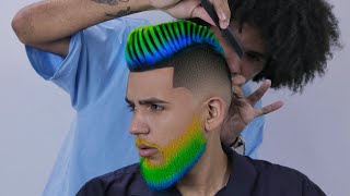 WORLD CUP TRANSFORMATION 🇧🇷 transformação com cores do Brasil