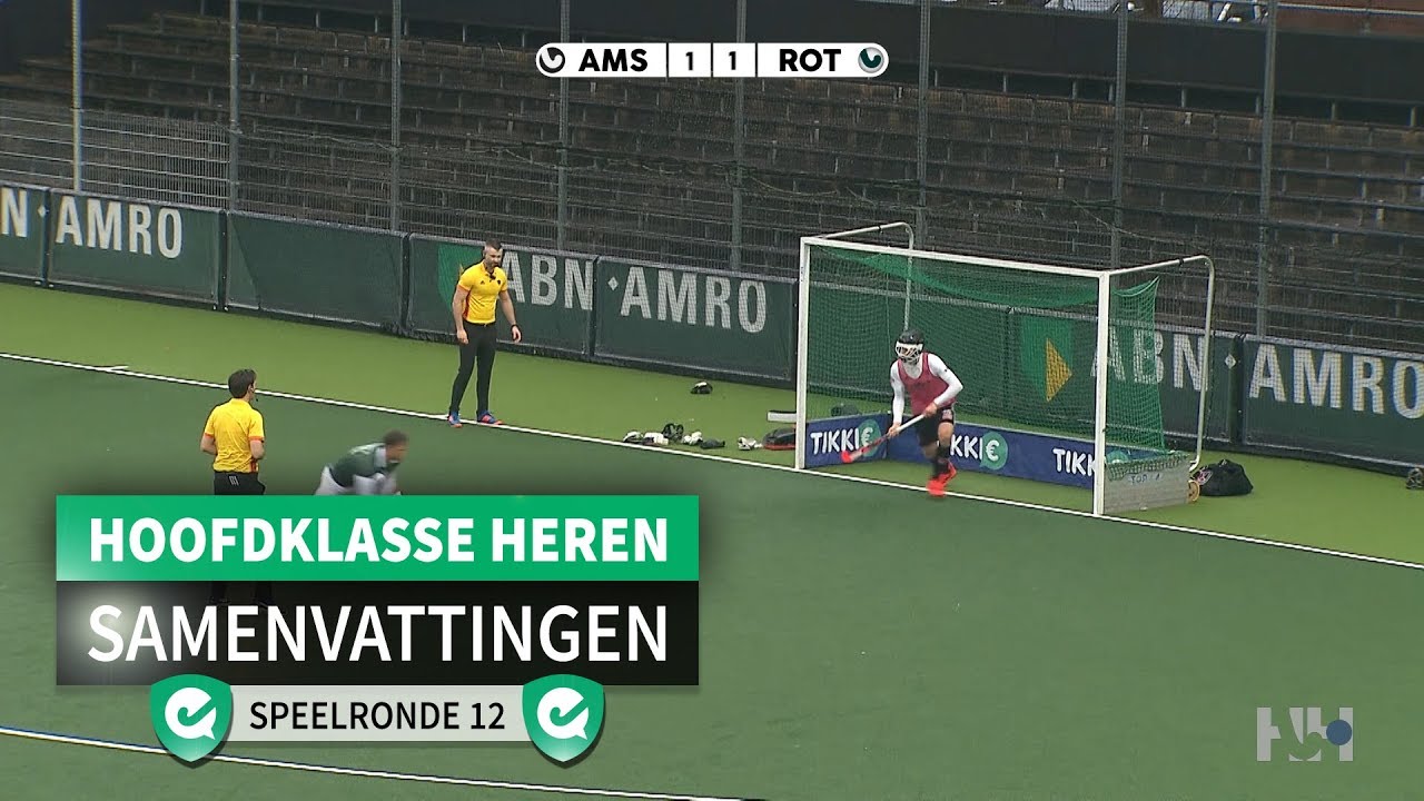 Hoofdklasse Heren: Samenvattingen Speelronde 12