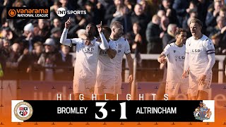 READY FOR WEMBLEY  | Bromley 31 Altrincham | National League Playoff Semifinal Highlights