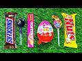 ASMR: Unboxing a Giant Mystery Box Full of Candy | Chocolate Rainbow Lollipops Satisfying video