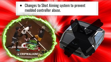 MODDED CONTROLLERS ARE PATCHED IN NBA 2K21! NO MORE AIMBOT IN NBA 2K21! PATCH 4 SAVED COMP STAGE