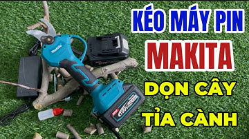 Kéo Máy MAKITA Fake Loại 1 Lõi Đồng Không Chổi Than Chuyên Cắt Cành Dọn Cây Tiện Lợi