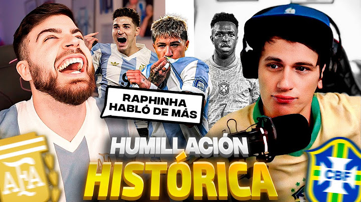 ARGENTINA GOLEÓ A BRASIL. ¿RAPHINHA HABLÓ DE MÁS? DEBATE PICANTE CON BRASILEÑO ENOJADO.