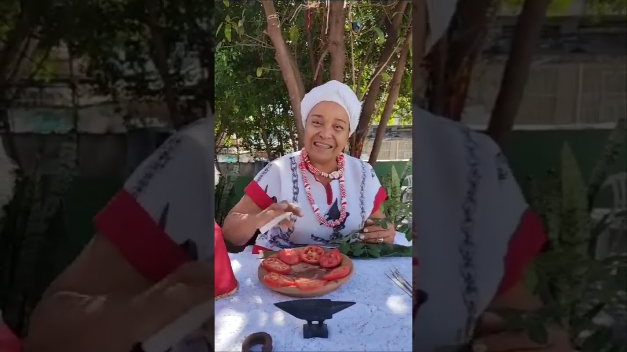 Uma oferenda pra OGUM