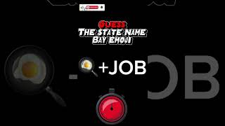 Guess the state name by emoji #shortvideo #viral