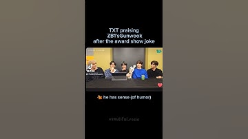 TXT and ZB1 crumbs🥹🫶 TXT praising Gunwook #tomorrow_x_together #gda2024 #zerobaseone #yeonjun #txt