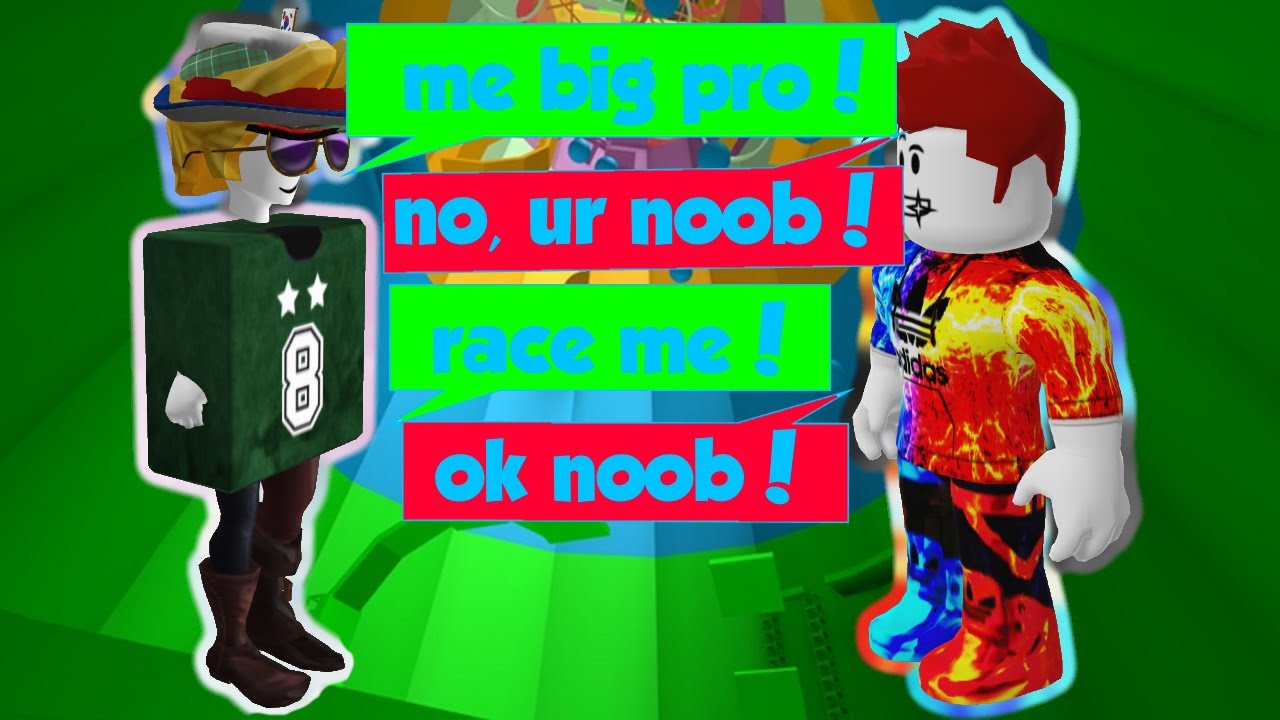 tower of hell roblox - trolling as a fake noob!