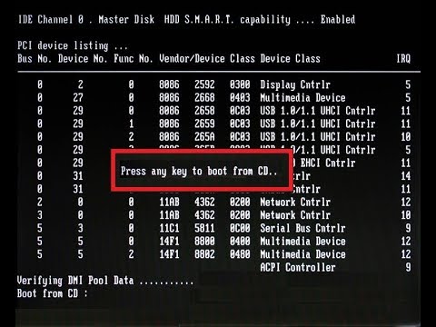 Enable Boot From Cd Dvd Option At Startup By Changing Boot