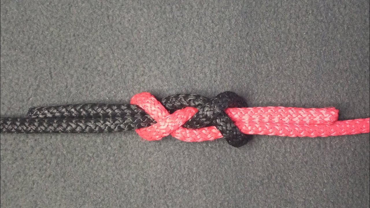 A Secure and Resistant  knot that everyone should need to know #nonjamming #ropehero  #paracordknots