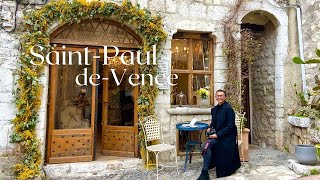 Walk in SaintPauldeVence, What to visit around Nice, French Riviera, Beautiful French Village