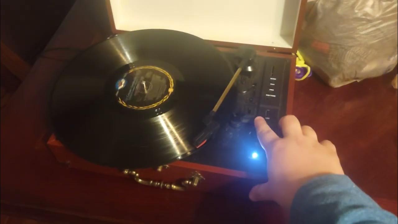 update, wockoder record player, needle adjustment YouTube