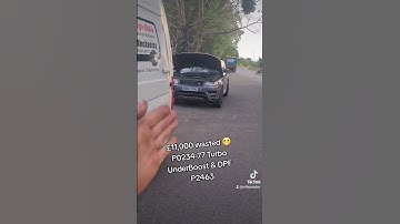 Customer Wasted £11,000  trying to fix this Range Rover P0234-77 Turbo OverBoost & P2463 DPF 😬