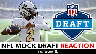 CBS Sports 2024 NFL Mock Draft: Reaction To CBS’ WILD 1st Round Projections Ft. Shedur Sanders