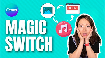 Turn Image into Blog Posts with Canva Magic Switch