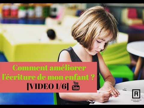 Vidéo: Comment Améliorer L'écriture De Votre Enfant