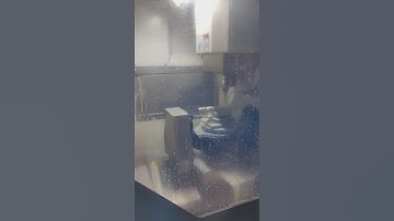 5axis CNC machine on metal, superb #CNC #machine #CNCmachine #machinetool#automation#5axis#SYNECNC