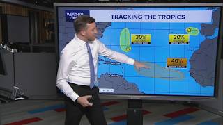 Tropical update: Watching a couple new spots out in the Atlantic