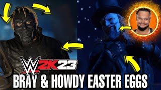 BRAY WYATT AND UNCLE HOWDY EASTER EGGS IN WWE 2k23 REVEAL