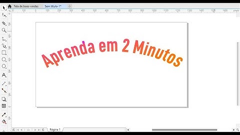 Como Colocar TEXTO EM CURVA no COREL Draw em 2 minutos