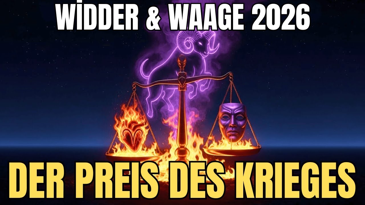 Widder & Waage – Warum dein Schicksal 2026 brennt