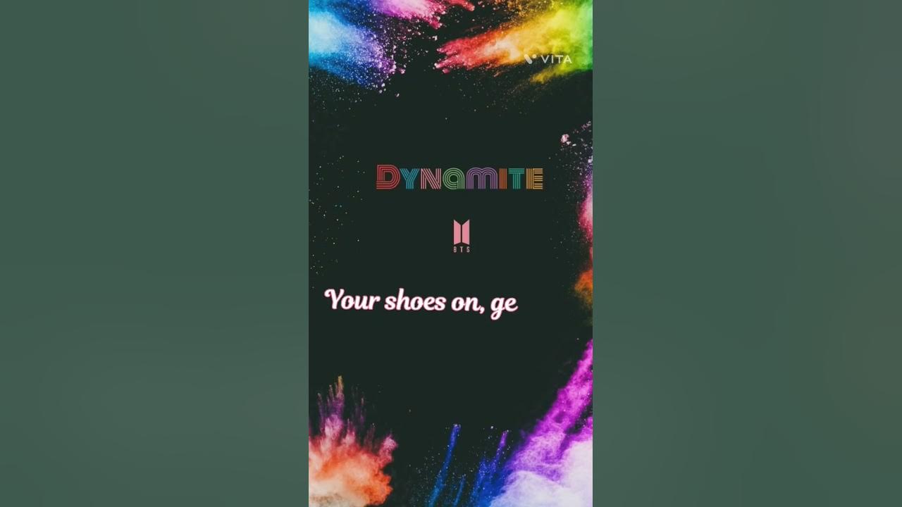 Bts dynamite lyrics