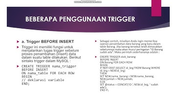 Trigger Basis Data | SMKN 4 Malang | Gilang Purnama | XII RPL B (18)