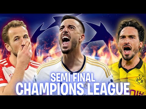Champions League Semi Final in a nutshell .EXE 😂 (23/24)