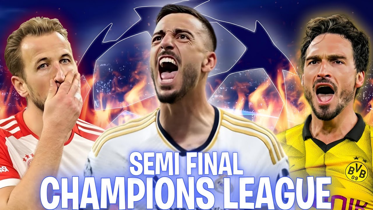 Champions League Semi Final in a nutshell .EXE 😂 (23/24)
