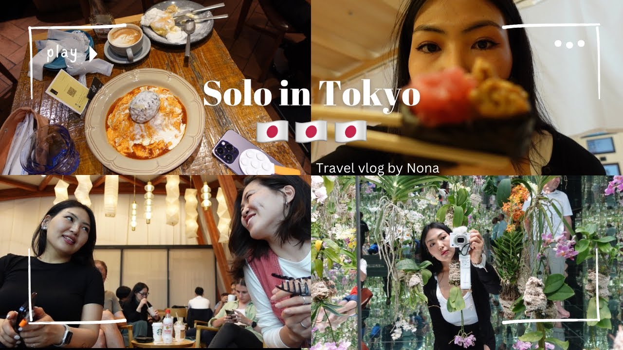 3 шөнө 4 өдөр Токио явчихаад ирлээ / Solo in Tokyo 🇯🇵/ Shibuya, Senso-ji, Team lab, Tokyo Skytree..