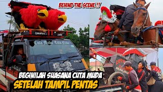 BEGINILAH SUASANA SETELAH TAMPIL PENTAS ‼️ KUDA RENGGONG CUTA MUDA GROUP - ABAH JAKA