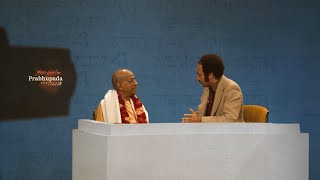 Srila Prabhupada — Interview on TV in San Francisco, California, in 1975 (4K, Enhanced Sound)