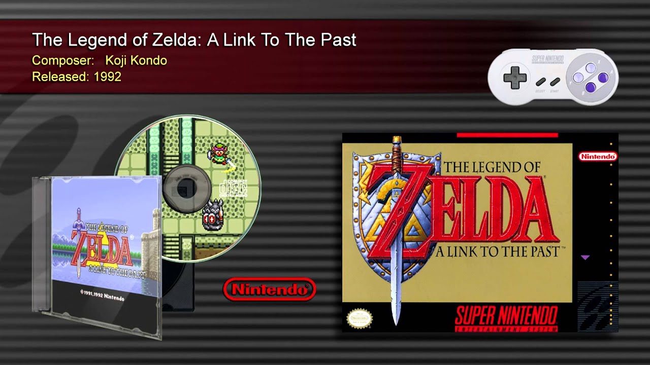 The Legend of Zelda: A Link to the Past (Nintendo SNES, 1992) for