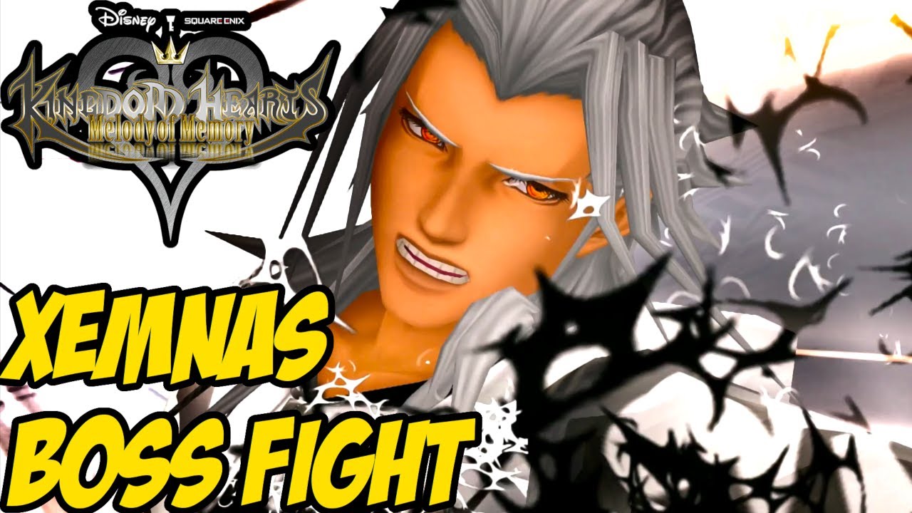 XEMNAS BOSS FIGHT | Kingdom Hearts: Melody of Memory Gameplay Part 4 (XBOX SERIES X)