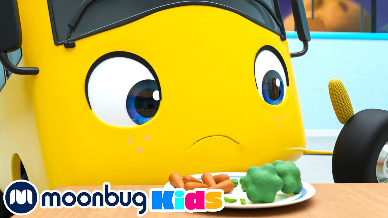 ⁣Mangiare SANO +30 min Canzoni per bambini Go Buster | Moonbug Kids Cartoni Animati