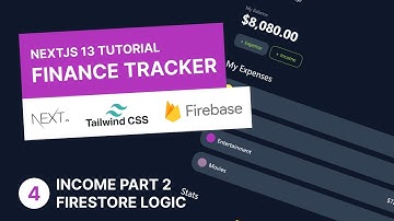 Next.js, Tailwind & Firebase Tutorial #4 - Income Part 2 | Finance Tracker