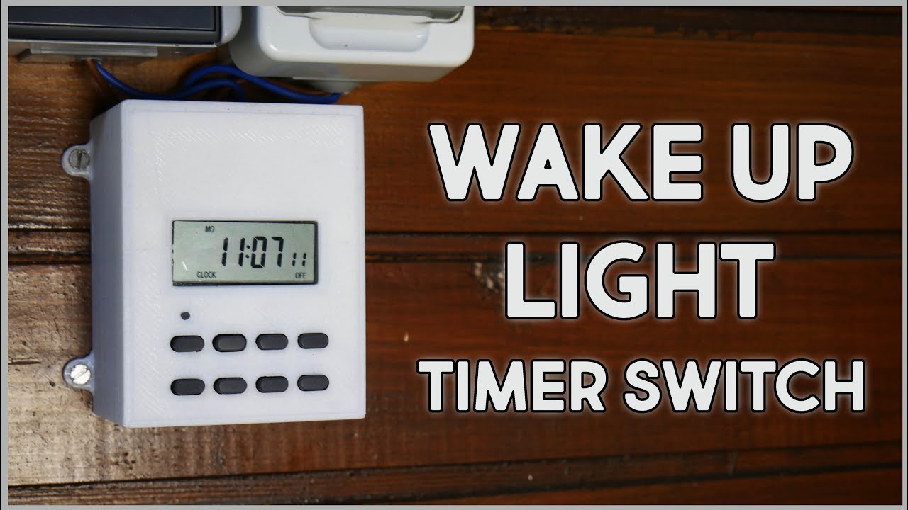 DIY wake Up Light Alarm Clock 