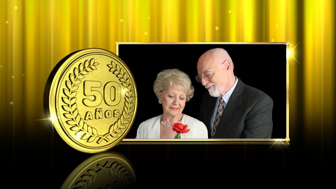 Bodas de Oro - Fondos de video para bodas - Pack 1 - YouTube