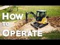 How To Operate - John Deere 35G