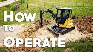 How To Operate  John Deere 35G