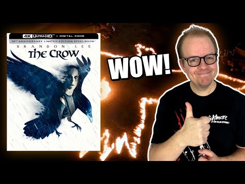 The Crow (1994) 4K UHD STEELBOOK Review 