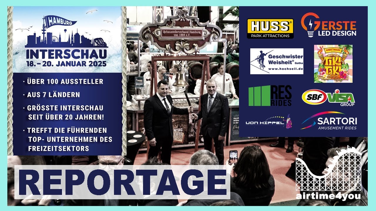Interschau 2025 Hamburg - REPORTAGE - diverse Interviews - HUSS, Tiki Taki, RES Rides, SBF VISA, etc