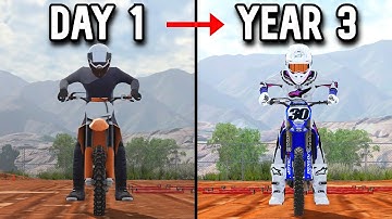 I PLAYED MX BIKES FOR 3 YEARS, THIS IS MY PROGRESS.