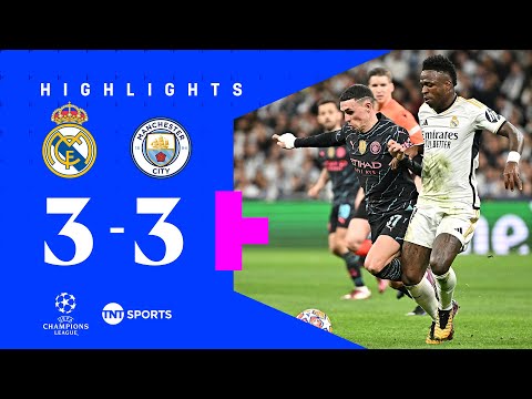 Battle At The Bernabéu! ⚔️ | Real Madrid 3-3 Man City | Champions League Quarter-Final Highlights