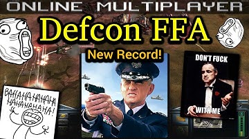 Defcon FFA - Air Force General - Pro Rules | C&C Generals Zero Hour | No Commentary