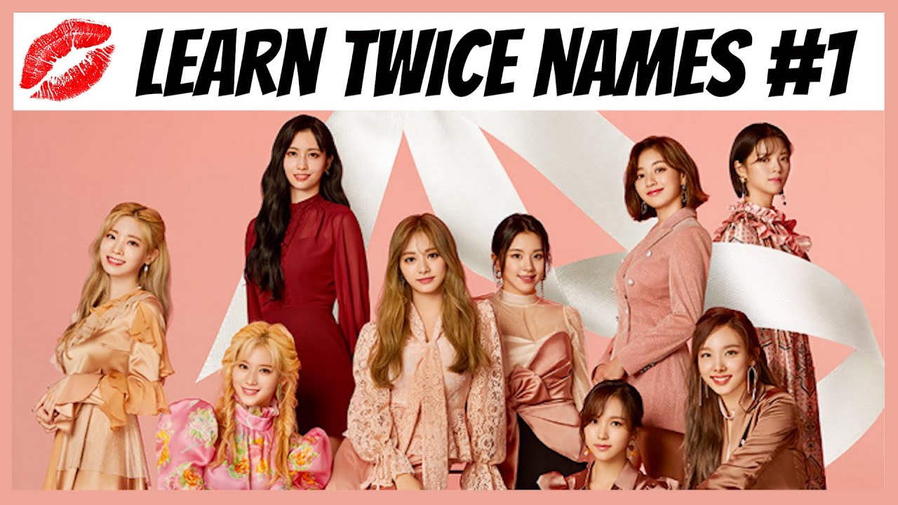 Twice Members Diagram